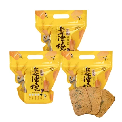 一品名 卡薄燒450g 任選3包(原味/芝麻/海苔/咖啡)